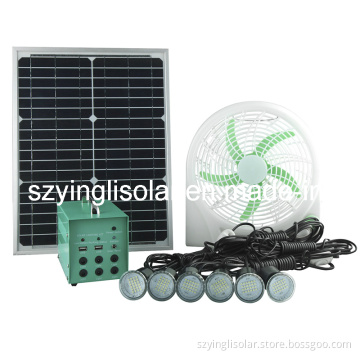 Portable Solar Kit for Home Use and Outdoor Use